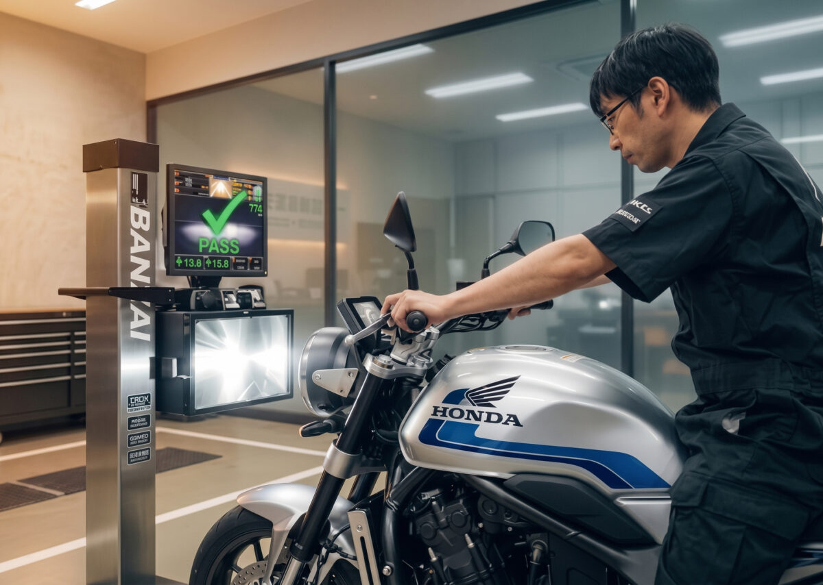 バイク1日車検 メインビジュアル